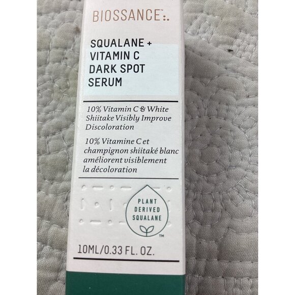 Biossance Squalane *Vitamin C Dark Spot Serum*3 items-10ml NWB*10ml NWOB*4ml NWB - Picture 2 of 5